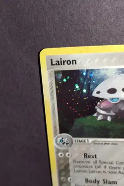 Lairon Reverse Holo STAMP - 2006 Pokemon Card EX Legend Maker 38/92 - Image 5