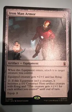 Iron Man Armor Marvel Super Heroes Regular MtG M/NM - Image 1