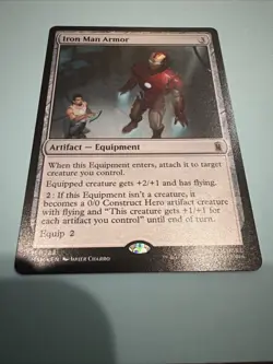 Iron Man Armor Marvel Super Heroes Regular MtG M/NM - Image 3