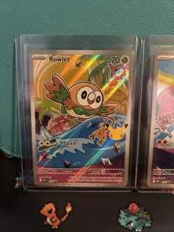 Pokemon TCG First Partner Illustration Collection Series 1 Gen 7 Alola starters - Image 2