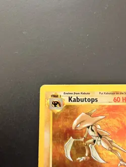 Kabutops 9/62 Fossil Set Holo Rare Vintage Pokemon Card WOTC 1999 TCG MP - Image 5