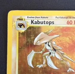 Kabutops Fossil 9/62 Holo Rare Holo Unlimited 1999 Pokemon TCG WOTC MP/LP - Image 2
