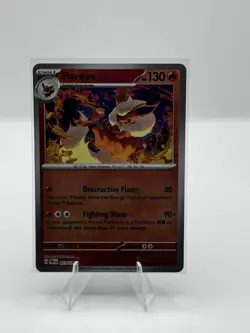 Flareon 013/131 - Pokeball - Prismatic Evolutions - Pokemon - NM - Image 1