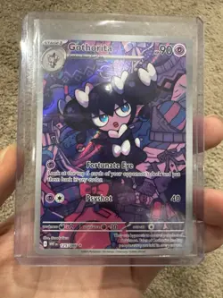 #125/086 Gothorita Illustration White Flare Pokemon TCG Card - Image 1