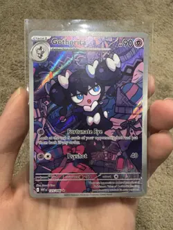 #125/086 Gothorita Illustration White Flare Pokemon TCG Card - Image 3