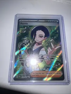 Pokemon TCG Twilight Masquerade Perrin 209/167 Near Mint - Image 1