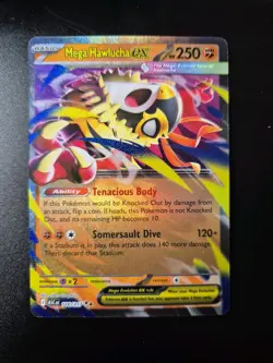 Pokemon TCG Mega Hawlucha Ex 116/217 Ascended Heroes - Pack Fresh Mint Condition - Image 1