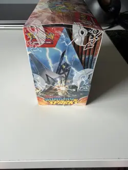 Pokemon TCG Scarlet & Violet Surging Sparks Booster Box 36 Packs w acrylic case - Image 2