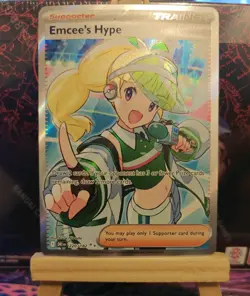 Pokemon TCG | Emcees Hype 220/182 | Destined Rivals | Ultra Rare | NM - Image 1