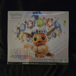Pokemon TCG Prismatic Evolutions Elite Trainer Box Eevee - Image 1