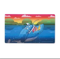 Pokemon TCG Dondozo & Tatsugiri Teamwork Playmat - Pokemon Center Factory Sealed - Image 1