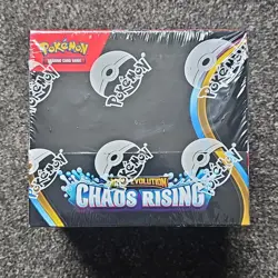 Pokemon TCG Mega Evolution Chaos Rising Booster Box Sealed - 36 Packs - Image 1