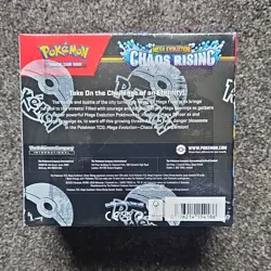 Pokemon TCG Mega Evolution Chaos Rising Booster Box Sealed - 36 Packs - Image 3
