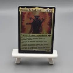 MTG Sauron, the Dark Lord - LOTR Tales of Middle Earth - 0224 Foil - NM - Image 1