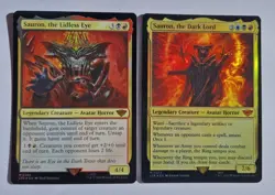 Sauron, the Dark Lord - Sauron The Lidless Eye - FOIL - NM - MTG - Mythic - LOTR - Image 1
