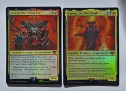Sauron, the Dark Lord - Sauron The Lidless Eye - FOIL - NM - MTG - Mythic - LOTR - Image 2