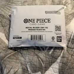 1x One Piece Royal Blood OP-10 Release Event Kit Sealed - Image 1