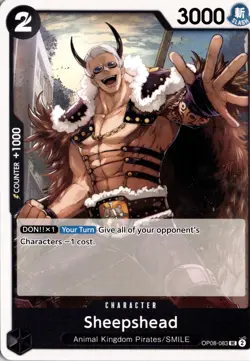 Sheepshead UC Two Legends OP08-083 One Piece TCG - Image 1