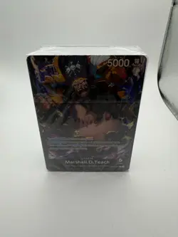 One Piece Marshall D Teach Starter Deck 27 Op09-081 DECK ONLY - Image 1