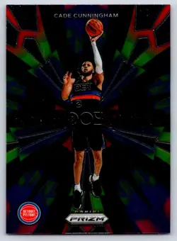 2023-24 Panini Prizm #25 Cade Cunningham Kaleidoscopic - Image 1