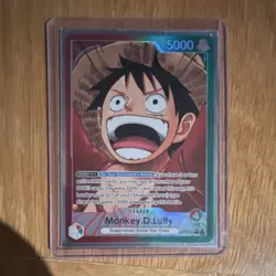 Monkey D. Luffy OP13-001 Alt Art Leader One Piece TCG English - Image 1