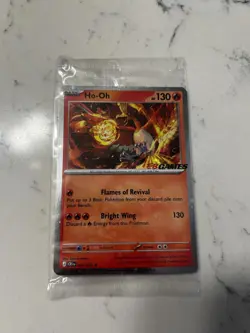Ho-Oh 010/086 Chaos Rising EBGames Promo Card - Image 1
