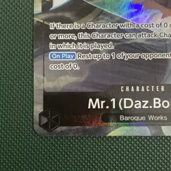 Mr.1 (Daz.Bonez) OP14-090 Alt Art One Piece English - Image 3