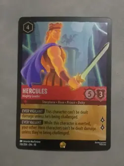 Hercules-Mighty Leader 118/204 Lorcana TCG - Whispers in the Well - Near Mint - Image 1