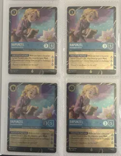Disney Lorcana Rapunzel Appreciate Artist 04-1/DIS EPCOT Promo Foil Card - Image 2