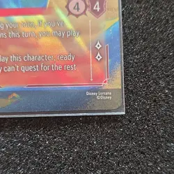 Disney Lorcana TCG Lilo Causing An Uproar Enchanted # 217/204 Pack Fresh NM Card - Image 3