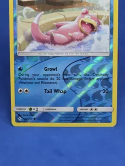 Slowpoke Reverse Holo 42/214 Unbroken Bonds Pokemon Card Tcg Ccg 2019 - Image 4