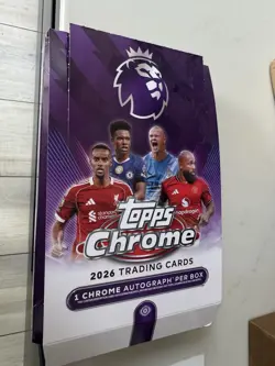 Topps Premier League Chrome Bundle 152 Cards In Total - Image 1