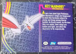 Pokemon Card - Topps Johto League Champions Holo Skarmory #227 - Image 2