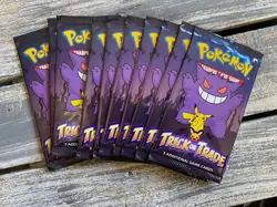 10 x Pokemon Trick Or Trade BOOster Packs - USA Halloween 3 Cards Each Pack NEW - Image 1
