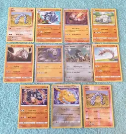 ONIX & STEELIX BUNDLE OF POKEMON CARDS - Image 1