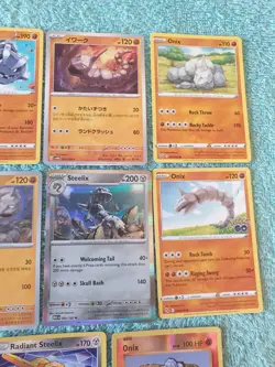ONIX & STEELIX BUNDLE OF POKEMON CARDS - Image 3