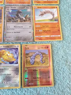 ONIX & STEELIX BUNDLE OF POKEMON CARDS - Image 5