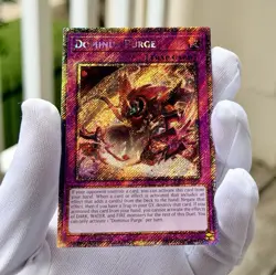 Dominus Purge Trap Card Foil English Standard Size Yu-Gi-Oh! TCG - Image 1