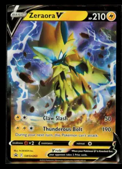 Zeraora V Holo Promo SWSH: Sword & Shield Promo Cards SWSH263 LP - Image 1