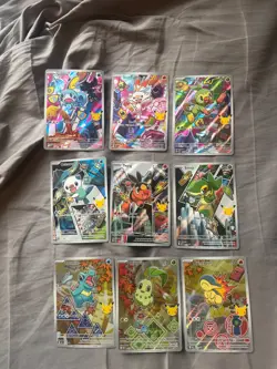 Complete Series 2 First Partner Illustration Set Of 9 Cards NM - Image 1