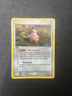 Pokemon Cleffa Unseen Forces Reverse Holo Rare Card 21/115 Stamp - Image 1