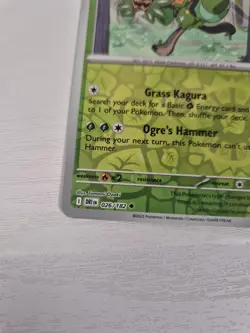 026/182 Teal Mask Ogerpon Reverse Holo Card Destined Rivals NM/Mint Pokemon TCG - Image 2