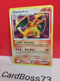 Charizard 3/132 Holo Bleed - Secret Wonders Pokemon Card - LP - Image 2