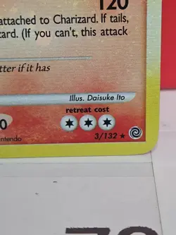 Charizard 3/132 Holo Bleed - Secret Wonders Pokemon Card - LP - Image 3