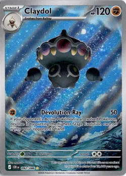 Claydol - 092/086 ME04: Chaos Rising Pokemon Card TCG - Image 1