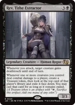 ~ Rev, Tithe Extractor (Anime) ~ NM ~ Foundations Jumpstart ~ MTG ~ - Image 1