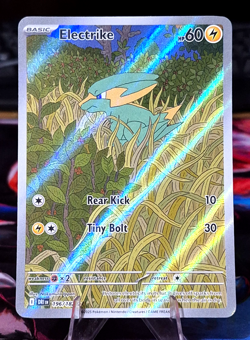 Electrike - 196/182 - Illustration Rare - Destined Rivals - Pokemon Card - NM/M - Image 1