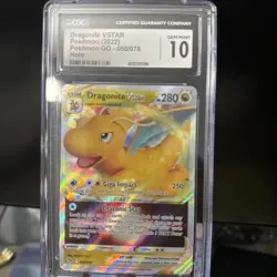 Pokemon TCG Dragonite VSTAR Ultra Rare Card 50/78 - Image 1