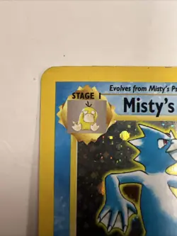 Misty's Golduck - 12/132 - Pokemon Gym Challenge Unlimited Holo Rare Card - Image 3