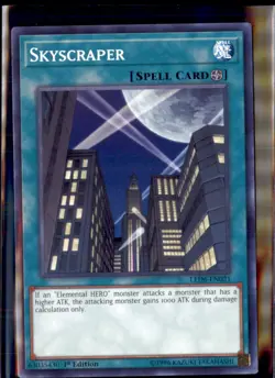 Yu-Gi-Oh Skyscraper Legendary Duelists LED6-EN021 1st Edition Non Holo - Image 1